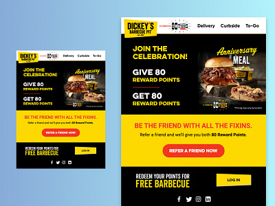 Dickey's Barbecue Referral Template