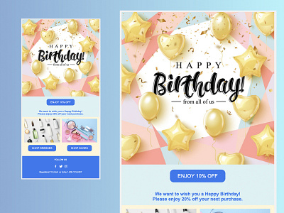 Custom Birthday Message