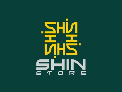 SHIN STORE LOGO by ROTANN 32 on Dribbble