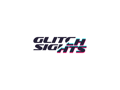 Glitch Sights app brand branding design graphic design illustration logo logo mark ui ux vector