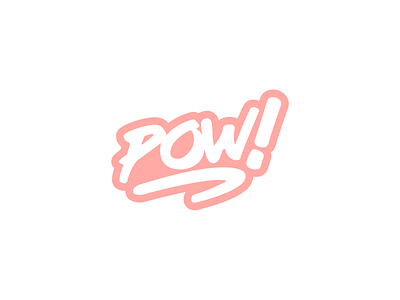 POW! app brand branding design graphic design illustration logo ui ux vector