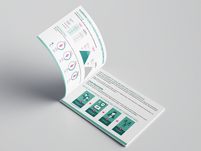 Clearway Clinic Case for Support booklet branding graphic design illustrator infographic magazine marketing mockup mockups