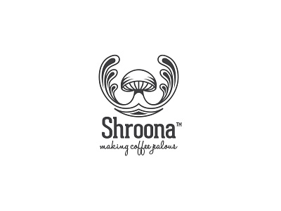 Shroona branding design illustration logo mushroom vector
