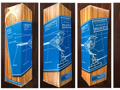Liquor Box graphic designer illustration marketing packaging