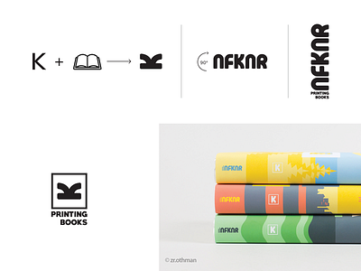 AFKAR Brand art book brand company design dribbble icon illustration logos mark printing publishing publishing house turkey typography
