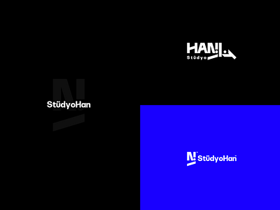 studyo han arabic branding design han icon khan logo mark studio studyo turkey typography