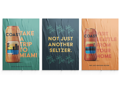 Coast Hard Seltzer - Posters