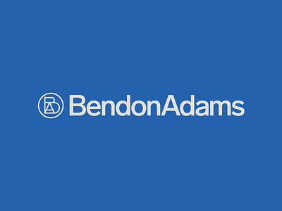 BendonAdams architecture aspen colorado blue firm gray logo