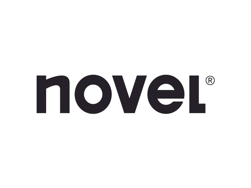 New look and site for Novel launch new logo new website novel design studio