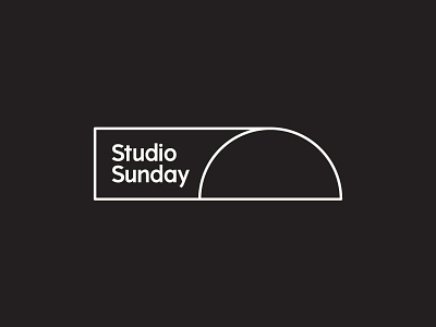 Studio Sunday B fitness studio identity logo megaformer sunday vibes yoga