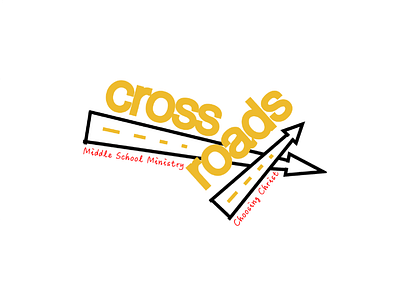 CrossRoads - Youth Ministry Logo branding design logo ministry ministry logo