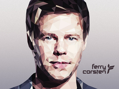 Ferry Corsten Polygon Art edm fanart ferry corsten music polygon trance