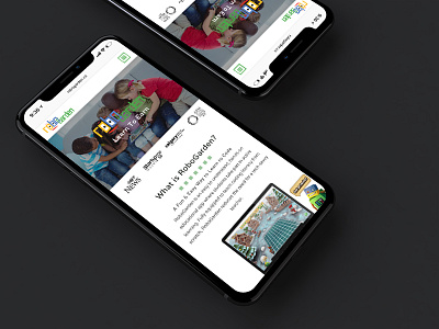 Robogarden Responsive Website