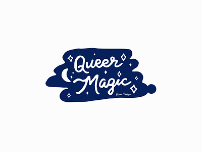 Queer Magic bianca designs design illustration lgbtqia pride typography vector