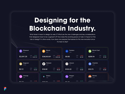 Landing page - Crypto, Web 3