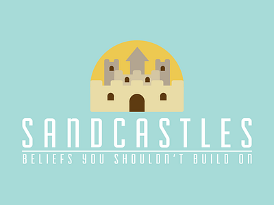 Sandcastle Vector Art design