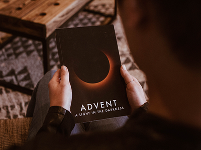 Advent Book Design advent book book cover book design church church creative graphic design