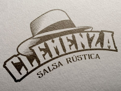 Clemenza Salsa Rústica branding design identity illustration logo logo design typography vector