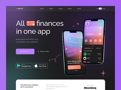 landing page for online banking