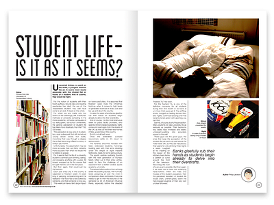 Student Life Spread