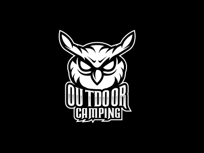 Outdoor Camping Mascot branding design flat graphic design icon illustration illustrator logo minimal vector