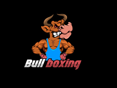 Boxing mascot design flat graphic design icon illustration illustrator logo minimal vector web