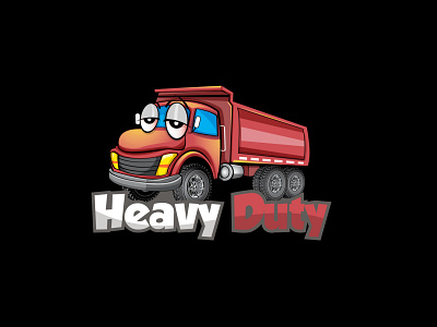 aHeavy Duty Mascot design graphic design illustration illustrator logo mascot logo vector web