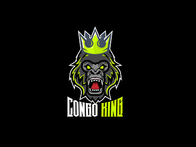 Congo King design graphic design illustration illustrator mascot logo vector web