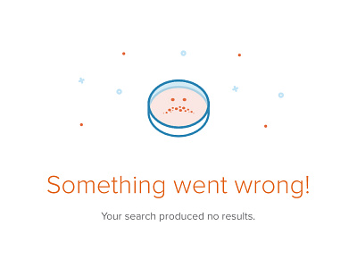 Error State 404 app design error page