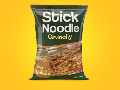 Noodle stick Packaging brand design packagedesign packaging snack