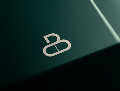 Letter B + Capsule letter logos modern monogram simple logo