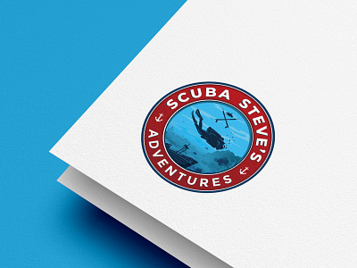 Winner logo 2021 SCUBA Steve's Adventures adventure illustrations logo scuba diving underwater