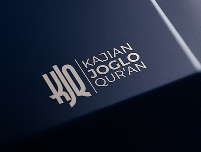 Logo Kajian Joglo Qur'an luxury logo monogram simple logo woodmark