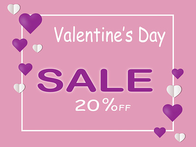 Happy Valentine's Day banner design cute design lovely stickers valentine day vector