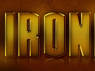 IronMan Tut using Layer Styles for PSD Tuts+ chrome effect effects golden grunge hero iron ironman layer metal metallic photoshop plus psd rust styles text tutorial tuts