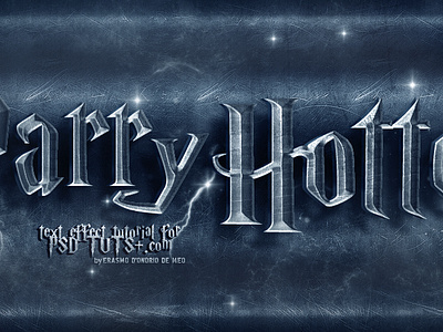 Harry Potter Text Effect Tutorial Photoshop By Koolgfx On Dribbble