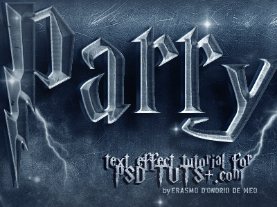 Harry Potter Text Effect Tutorial Photoshop