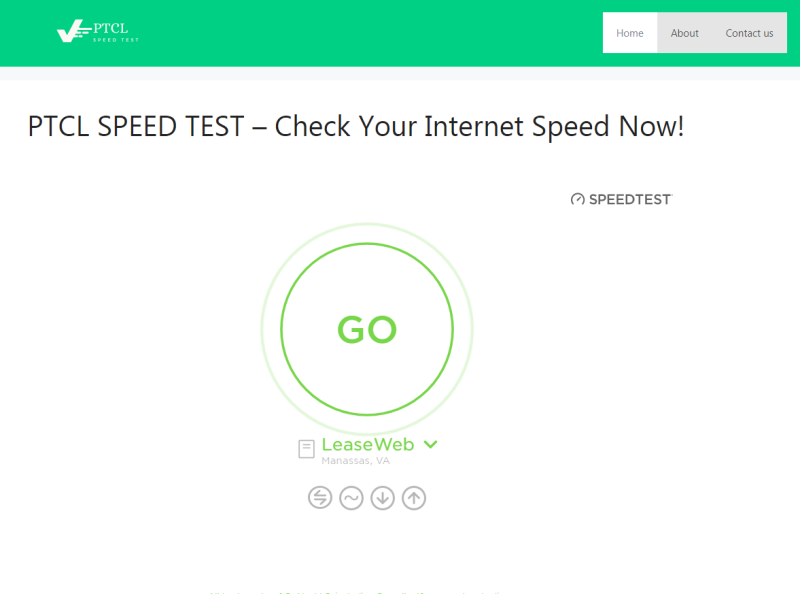 Check Your Speed By Tool Test by PTCL Speed Test on Dribbble