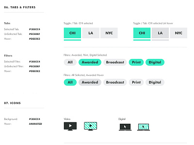 site explorations buttons icons ui ux