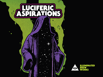 Luciferic Aspirations beer galaxy ibw magic print