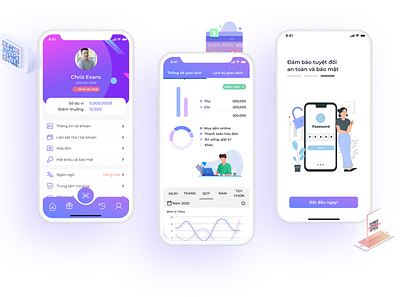 UI Finance App appdesign e wallet illustration mobile app ui ui design ui trend ux