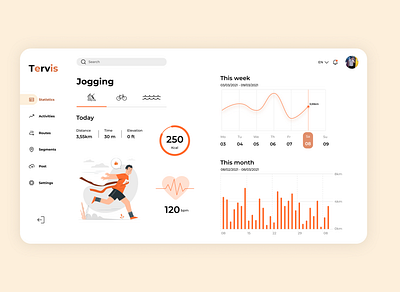 Dashboard design dashboard dashboard design dashboard ui gym illustration ui ui ux ui design uitrend uitrends ux web design