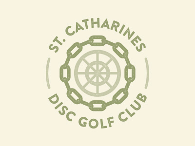 St. Catharines Disc Golf Club logo identity brand disc golf st. catharines niagara