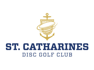 St. Catharines Disc Golf Club logo identity brand disc golf st. catharines niagara