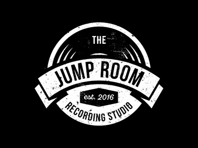 The Jump Room brand identity logo recording studio