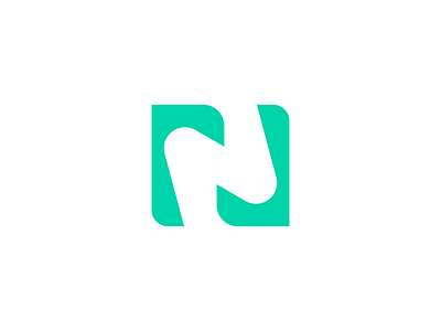 N branding clean design flat graphic design icon logo minimal typography vector