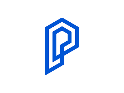 P branding clean design flat graphic design icon illustration logo ui vector