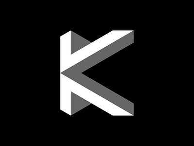 K brand branding clean design flat graphic design icon illustration k logo logo design mark minimalist modern simple symbol ui vector