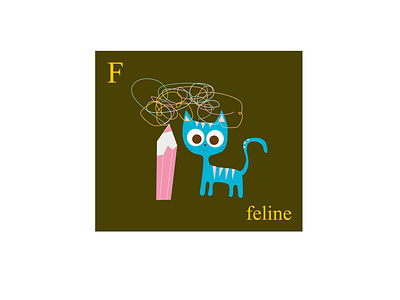 F DE FELINO illustrator ilustración