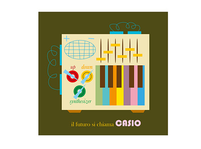 EL CASIO DE JULIAN illustrator ilustración